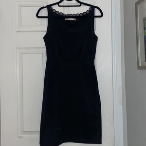 Susana Monaco Scalloped Scuba Dress